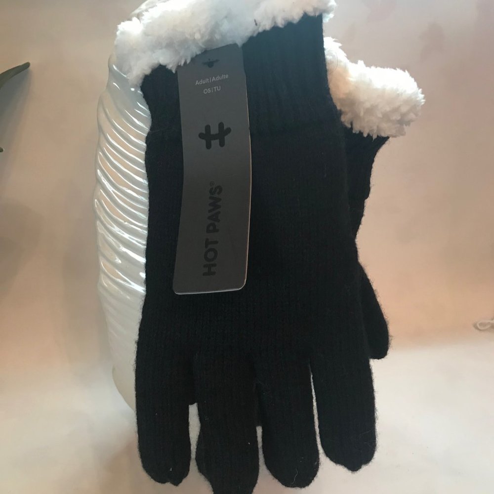 Hot Paws Winter Warm Walking Women’s Gloves O/S - Picture 2 of 3